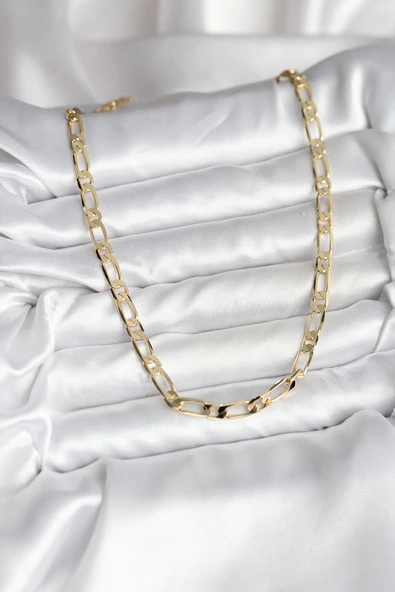 14K Gold Renk Kaplama Model CM Kadın Kolye - TJ-BKO10739 - Resim 2