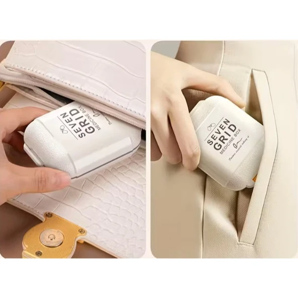 Çok Izgaralı İlaç Kutusu - Resim 4