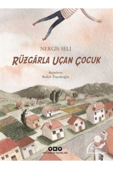 Rüzgarla Uçan Çocuk Nergis Seli Yapı Kredi ürün görseli 1