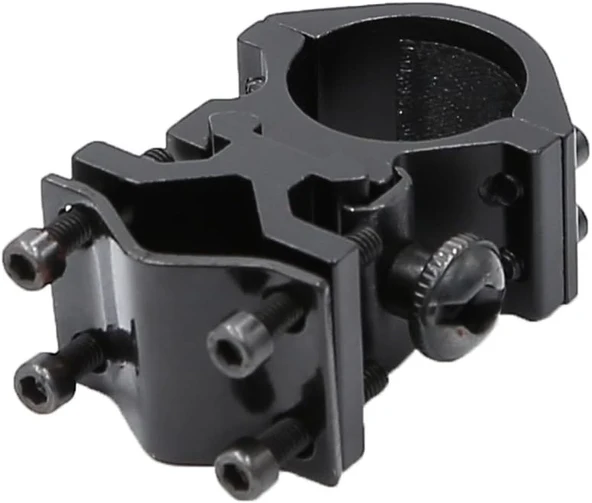 Evrensel Namlu Montaj Adaptörü El Feneri Lazer Meşale  Nişan Dürbünü İçin - Resim 2