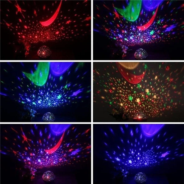 Dönen Master Gece Lambası - Resim 2