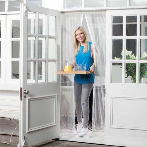 Faytek Mıknatıslı Pencere Kapı Sinekliği Sineklik Tülü Perde (105cm X 205cm) ürün görseli 1