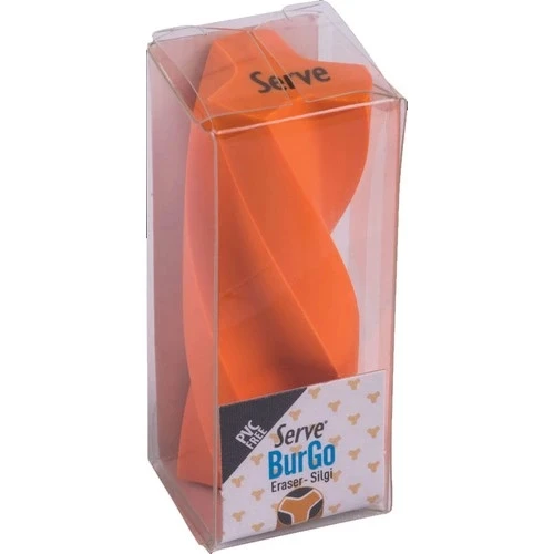 Serve Burgu Fosforlu Silgi Turuncu ürün görseli 1