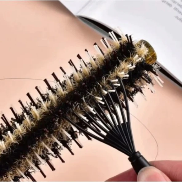 Pratik Saç Fırçası ve Tarak Temizleme Aparatı 2 Adet - Resim 2