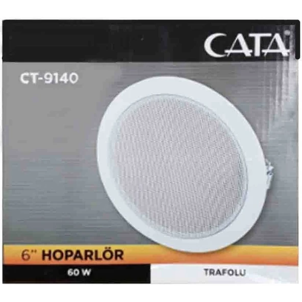 Cata CT-9140 60W 6inç Balanstlı Trafolu Hoparlör - Resim 2