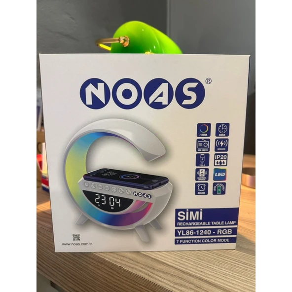 Noas Aybekon Elektrik Şarjlı Masa Lambası YL86-1240-RGB ürün görseli 1