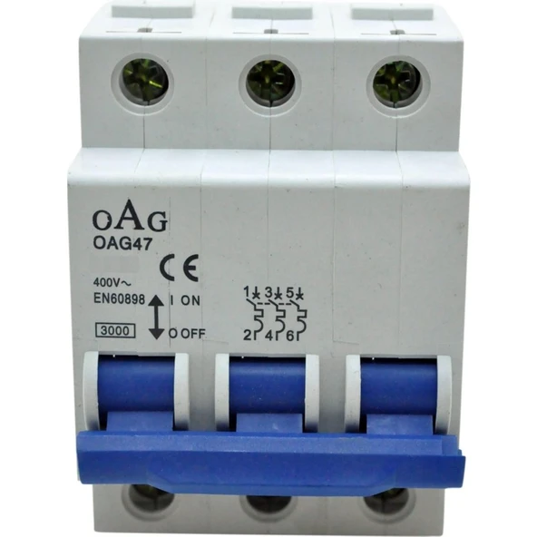 Oag 100A (3X100A) C/3Ka Grup W Otomat ürün görseli 1