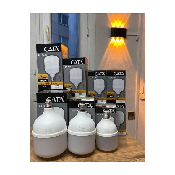 Cata 35 W TORCH LED AMPUL 3800 LM-6400K-Beyaz Işık - Resim 3