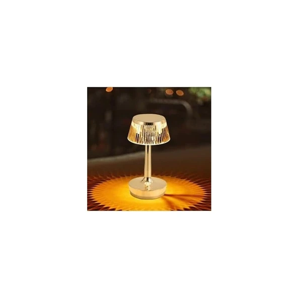 Şarjlı Masa Lambası CT-8434 Tek Anahtarla 3 Renk - Resim 2