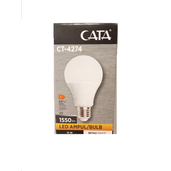 Cata CT-4274 15W E27 Beyaz 10 Adet ürün görseli 1