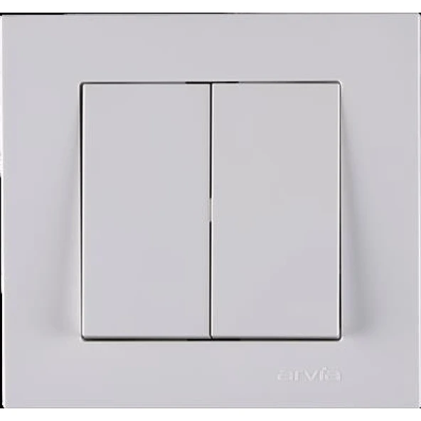 Arvia Karen Beyaz Komütatör Çerçevesiz ürün görseli 1