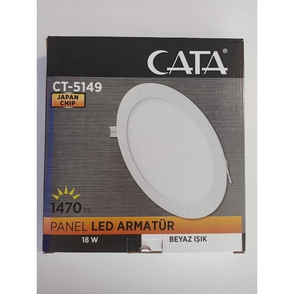 Cata CT-5149 18 Watt LED Panel Beyaz - Resim 2