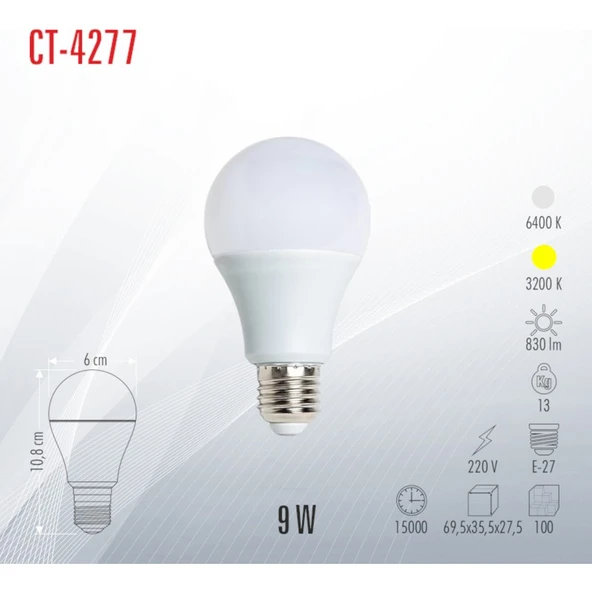 Cata CT-4277 LED Ampul ürün görseli 1