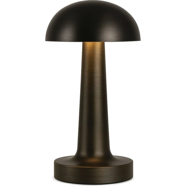 Cata 3 Işık Renkli Şarjlı Dim Edilebilir Masa Lambası Siyah Kasa Ct-8428. - Resim 2