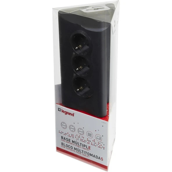 Legrand 694811 3 Priz + 2 USB Li 1,5 Metre Kablolu Grup Priz - Resim 4
