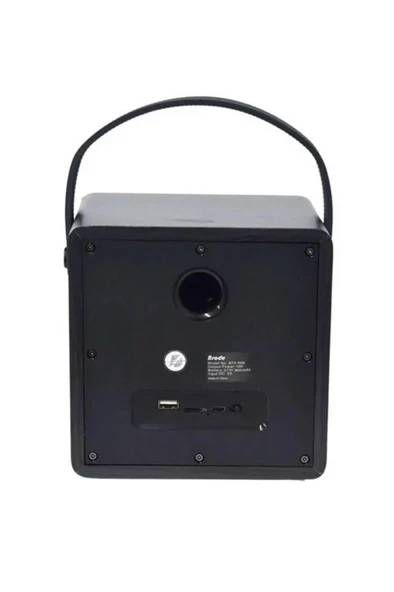 Bts-1688 Yeşil Mikrofonlu Karaoke Bluetooth Hoparlör - Resim 4