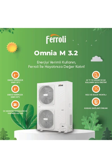 Ferroli Isı Pompası Omnia 12 Kw ürün görseli 1