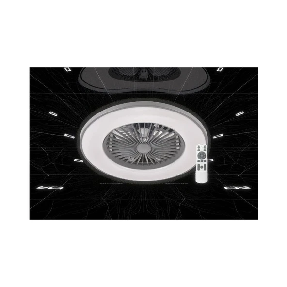 Cata Yıldız LED Tavan Vantilatör CT-3011 - Resim 3