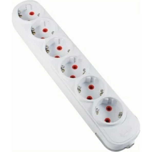 Ars 6'lı Topraklı Grup Priz Klemensli ürün görseli 1