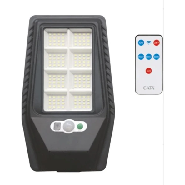 Cata Ekim Aydınlatma 40W Güneş Enerjili Solar Sokak Armatürü Kumandalı – Beyaz Işık (Konsol Dahil) CT-4693 - Resim 2