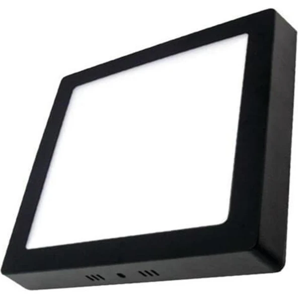 Cata Sıva Üstü Kare LED Armatür Siyah Gövde 18W 3200K Günışığı CT-5236-G ürün görseli 1