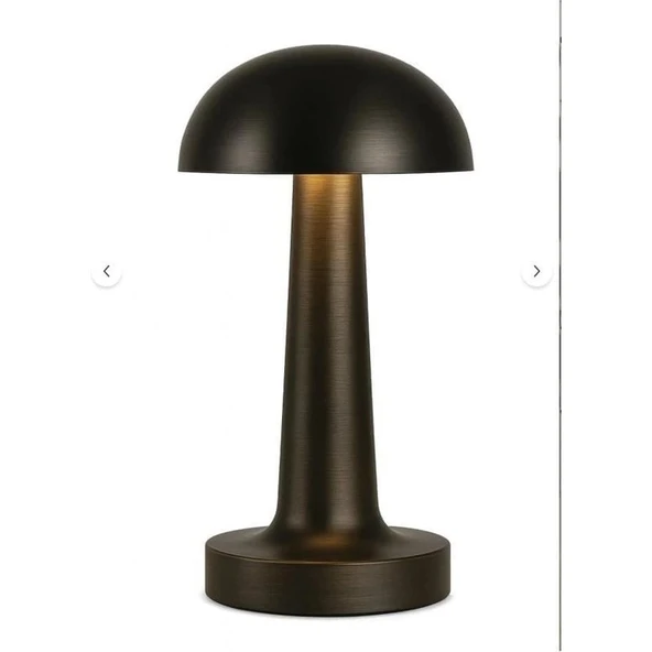 Enseb Cata Ct 8428 Lizbon Siyah Kasa Antik Şarjlı Masa Lambası ürün görseli 1