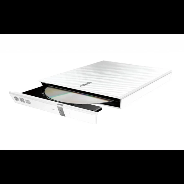 Asus Sdrw-08d2s-u Lite, Usb 2.0, External, Beyaz,  Slim, Optik Okuyucu/yazıcı ürün görseli 1