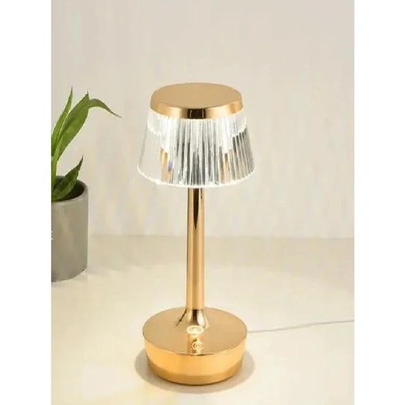 Cata Rio Şarjlı Masa Lambası CT-8434 Tek Anahtarla 3 Renk CT-8434 - Resim 3