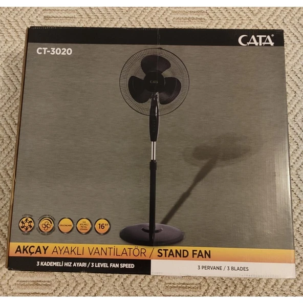 Cata Ct-3020 Akçay Ayakli Vantilatör - Resim 4