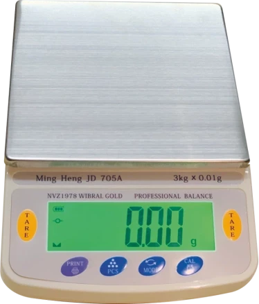 Diamond Dijital Göstergeli Profesyonel Hassas Kuyumcu Terazi Nvz-1978 Dj602a (3 Kg-0.01) ürün görseli 1