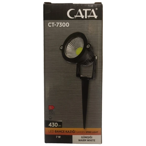 Cata 7W LED Bahçe Kazığı -CT-7300 - Resim 3