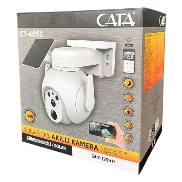 Cata CT-4052 Solar Dis Mekan Kamera - Resim 4