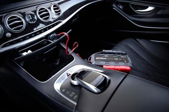 NOCO Genius GB70 12V 2000Amp Ultrasafe Lityum Akü Takviye + Powerbank + Led Lamba - 10