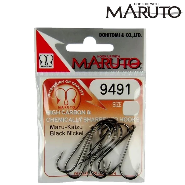 Maruto 9491 Maru-Kaizu Düz Olta İğnesi - Resim 2