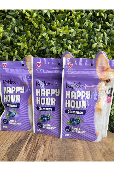 Happy Hour / Calmness - Sakinleşmeyi Destekleyici Köpek Ödül Maması 60 gr x 3 adet ürün görseli 1