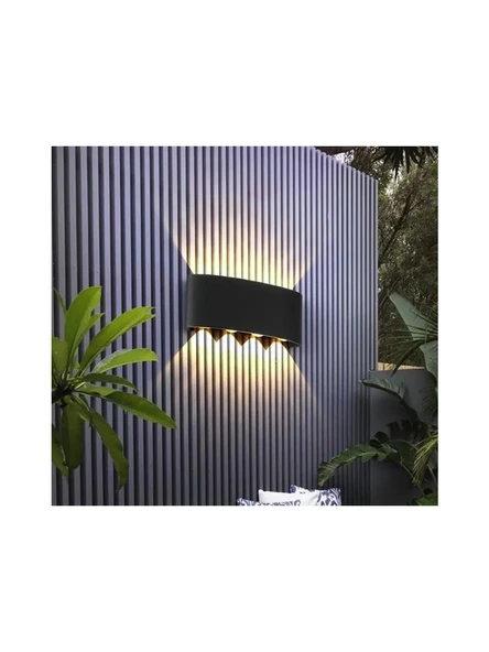 CATA Dekoratif Çift Yönlü Duvar Aydınlatma Led Aplik Duvar Lambası Haiti - Resim 2