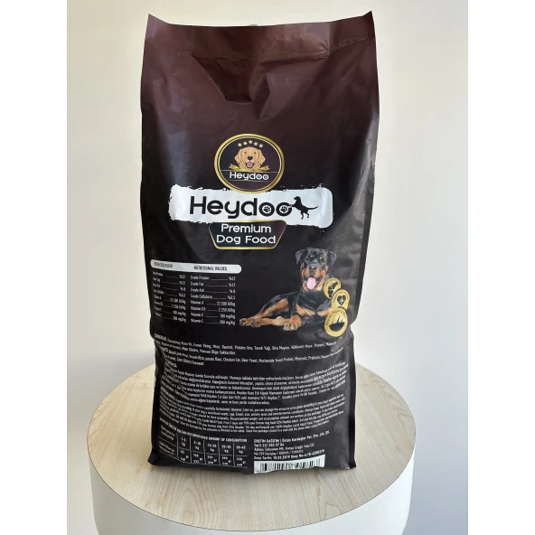Heydoo Kuzu Etli Yetişkin Köpek Maması 15 Kg - Resim 2