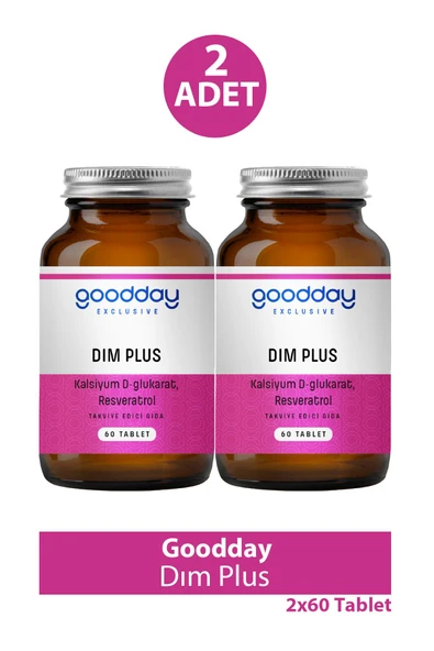 Goodday Dım Plus 60 Tablet 2 Adet ürün görseli 1