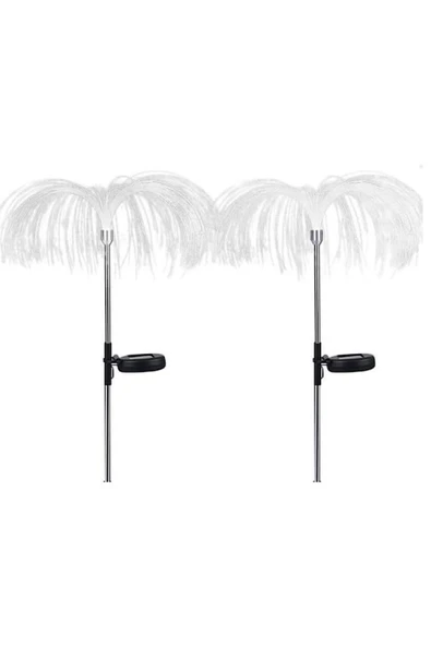 MAGICLEDCORNER Solar Jellyfish Bahçe Işıkları 2´li Set - Resim 3