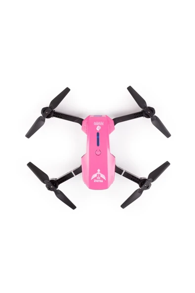 Yıldız İHA İlk Dronum, Katlanır Çift Kameralı Tek Tuşla Iniş Kalkış Başlangıç Drone Modeli (PEMBE) - Resim 3