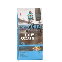 SPECTRUM DÜŞÜK TAHILLI SOMONLU & HAMSİLİ & KIZILCIKLI YETİŞKİN KEDİ MAMASI 12 KG ürün görseli 1