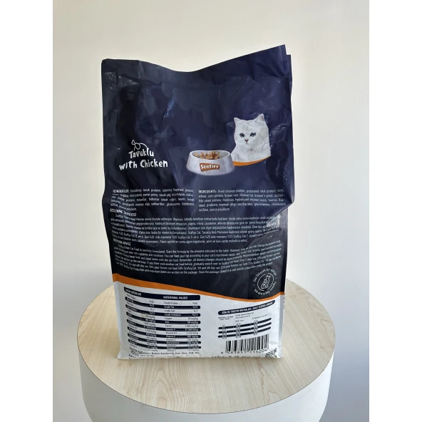 Scafiyy Tavuklu Yavru Kedi Maması 12 kg - Resim 2