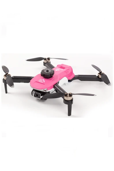 Yıldız İHA HEKİ SkyMaster Fırçasız Motor, Çift Kameralı Engel Sensörlü Hobi Dronu (Pembe, 2 Bataryalı) ürün görseli 1