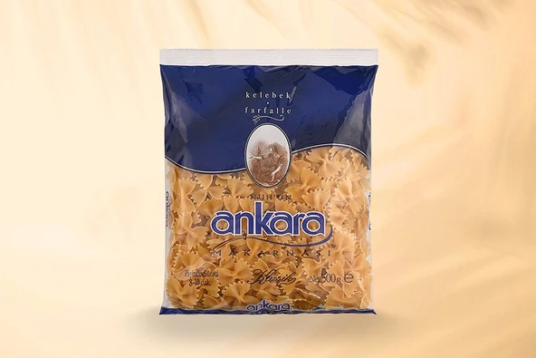 Nuh'un Ankara Kelebek Makarna 500 Gr ürün görseli 1
