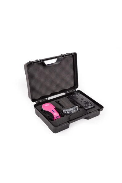 Yıldız İHA İlk Dronum, Katlanır Çift Kameralı Tek Tuşla Iniş Kalkış Başlangıç Drone Modeli (PEMBE) - Resim 6