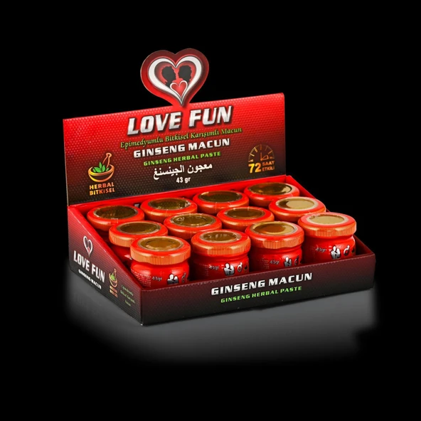 Love Fun Gınseng Macun 43GR (12 Adet) - Resim 2