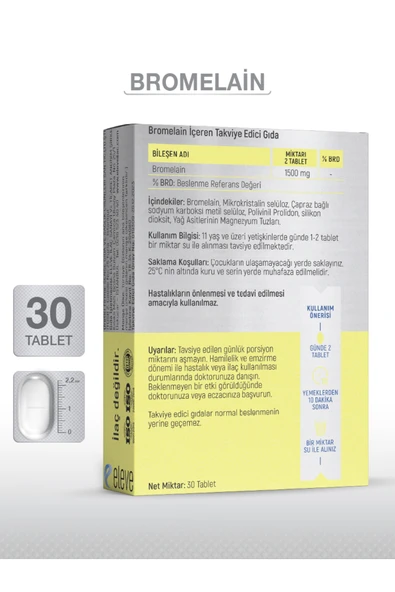 Goodday Bromelain 30 Tablet 2 Adet - Resim 2