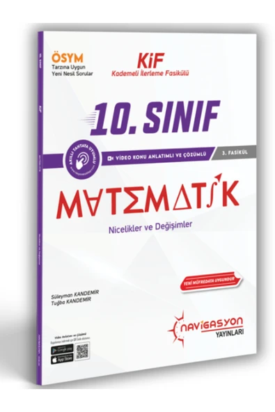 10. Sınıf Matematik Kademeli İlerleme Fasikül Seti (MEB Müfredatına Uygun-ÖSYM Ayarında) - Resim 5