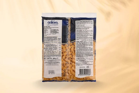 Nuh'un Ankara Yüksük Makarna 500 Gr - Resim 2