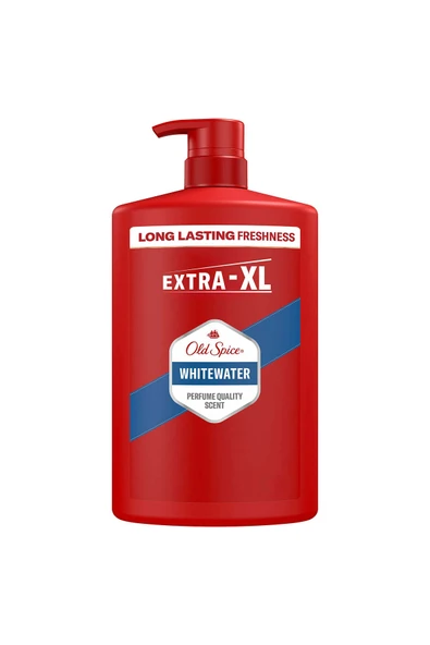 Old Spice Whitewater Erkekler İçin Duş Jeli ve Şampuan 1000 ml Ekstra-XL - Resim 2